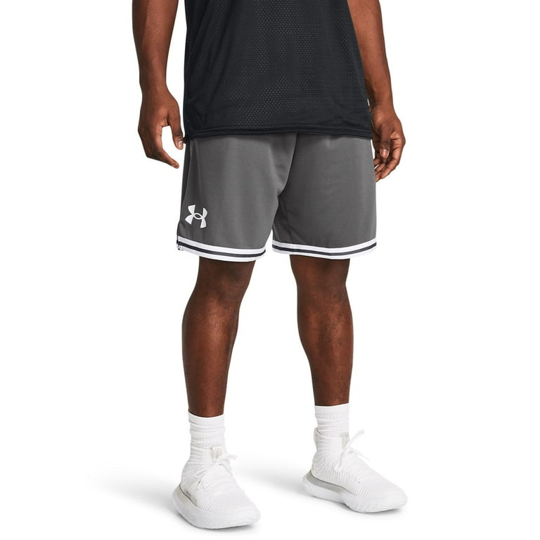 Men s Under Armour 10 UA Zone Basketball Shorts Color Castlerock Size XXL Walmart