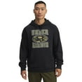 thumbnail image 1 of Men's Under Armour Camo Graphic Hoodie Color: Black Size: XL, 1 of 4