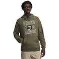 thumbnail image 1 of Men's Under Armour Camo Graphic Hoodie Color: Marine Od Green Size: L, 1 of 4