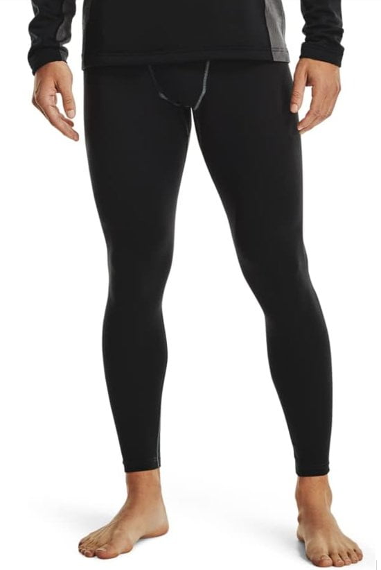 Men's Under Armour ColdGear Base Layer Leggings Black Size Medium