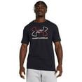 thumbnail image 1 of Men's Under Armour Foundation Short Sleeve Tee Color: Black Size: M, 1 of 4