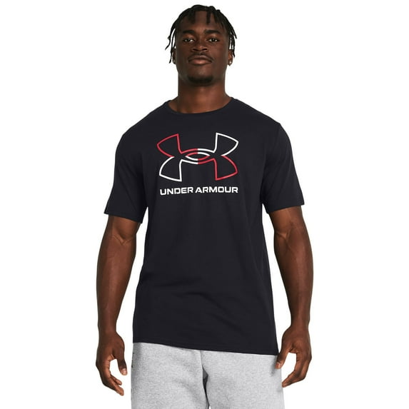 Men's Under Armour Foundation Short Sleeve Tee Color: Black Size: M