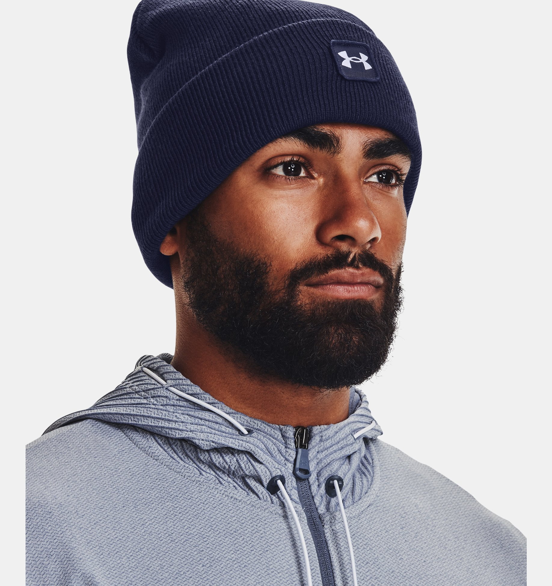 Under Armour Halftime Cuff Beanie - Midnight Navy Under Armour Halftime Cuff Beanie - Midnight Navy