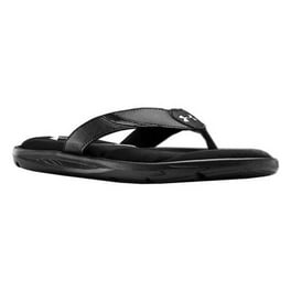 Under Armour Men's Ignite VI Slides, Adjustable Strap, 4D