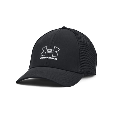 Men's Under Armour Iso-Chill Driver Mesh Golf Cap Color: Black Size: M/L