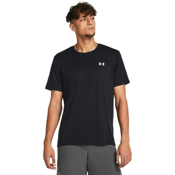 Men's Under Armour Launch Splatter Short Sleeve Tee Color: Black Size: XL