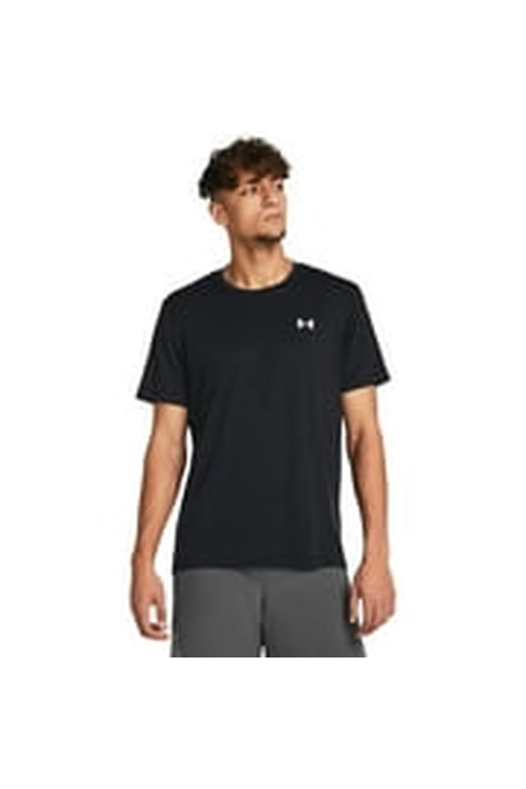 Men's Under Armour Launch Splatter Short Sleeve Tee Color: Black Size: XXL