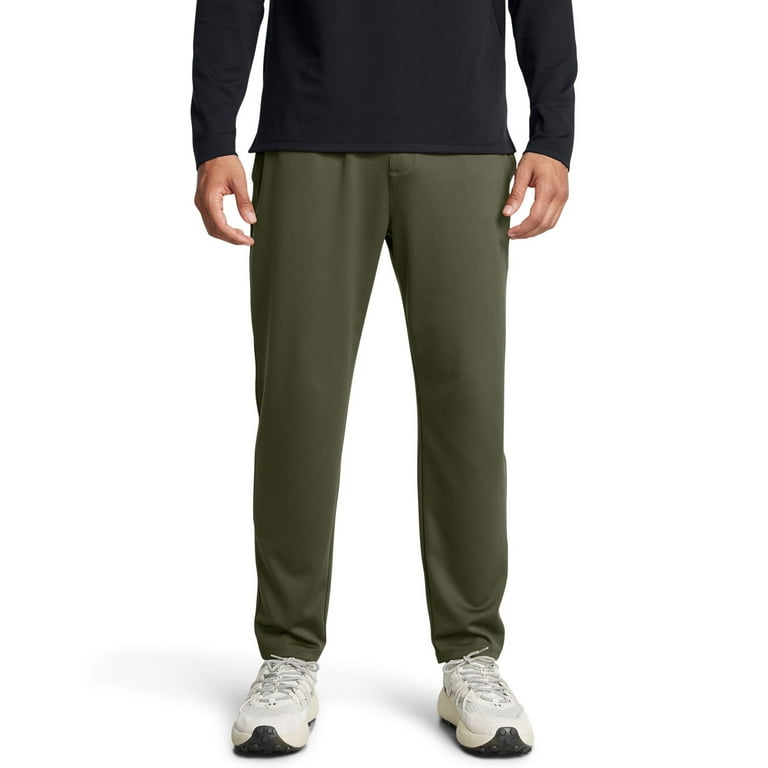 Men s Under Armour Motion Tapered Sweat Pants Color Marine Od Green Size XXL Walmart