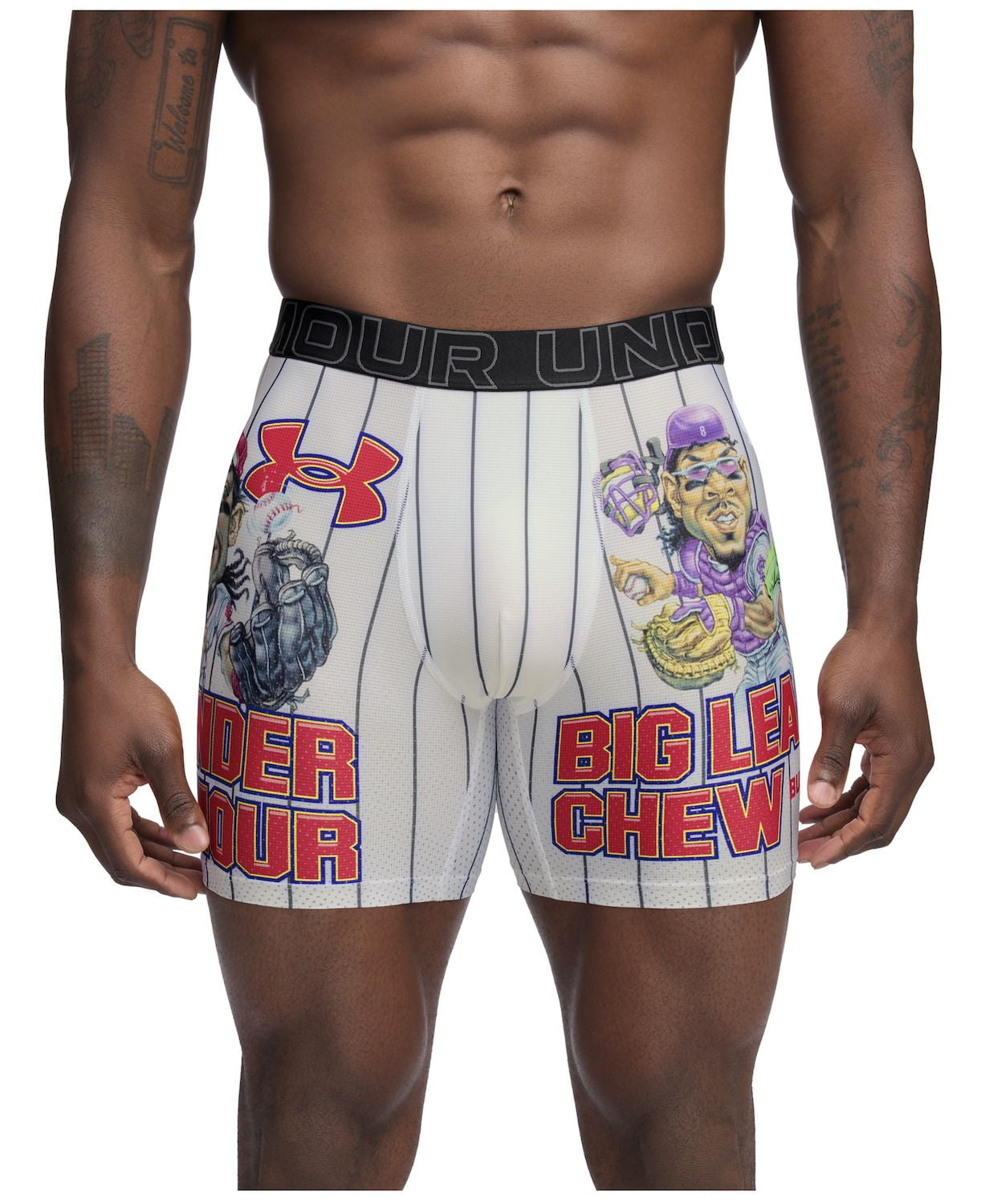 Men's Under Armour 6-in. Performance Tech Mesh Collab Boxer Brief