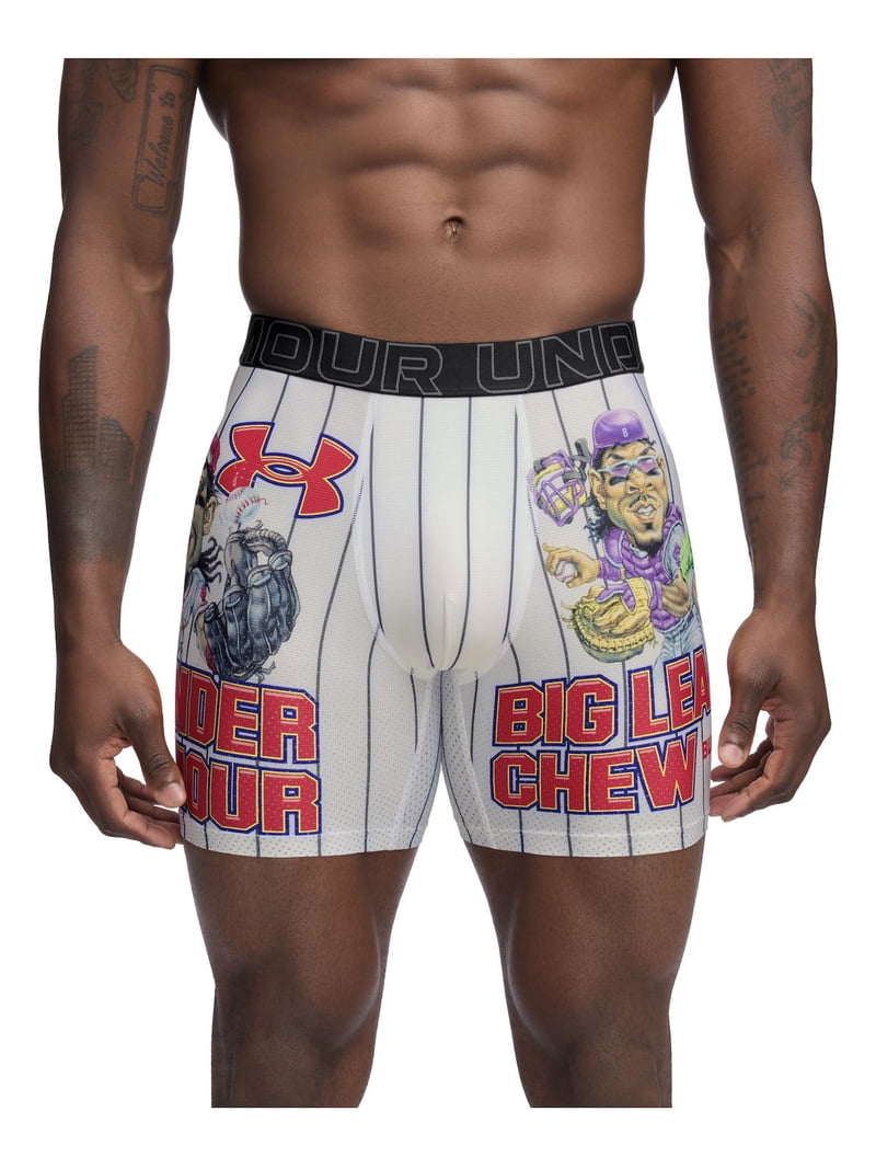Men's Under Armour 6-in. Performance Tech Mesh Collab Boxer Brief
