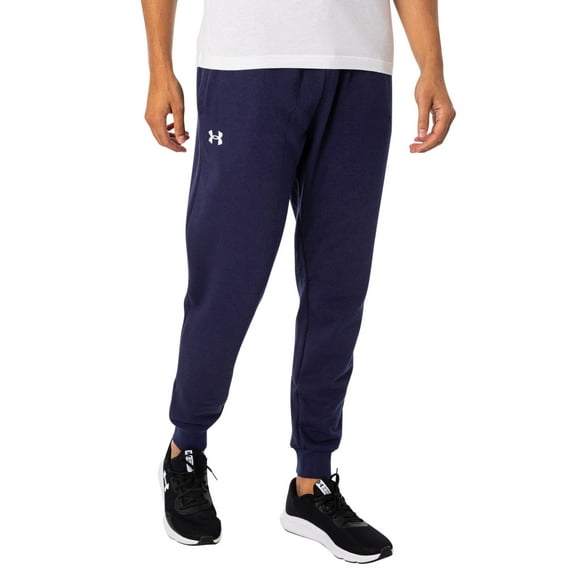Men's Under Armour Rival Fleece Joggers Color: Midnight Navy Size: S