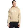 thumbnail image 1 of Men's Under Armour Rival Fleece Big Logo Hoodie Color: City Khaki Size: S, 1 of 4