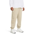 thumbnail image 1 of Men's Under Armour Rival Fleece Puddle Pants Color: Khaki Base Size: M, 1 of 4