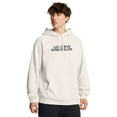 thumbnail image 1 of Men's Under Armour Rival Fleece Textured CG Hoodie Color: Summit White Size: XL, 1 of 4