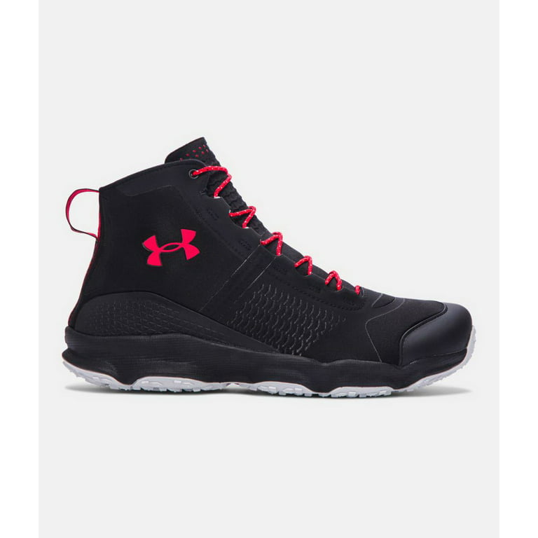 Under Armour Men's UA SpeedFit Hike Boots - Black/White/Red 10.5