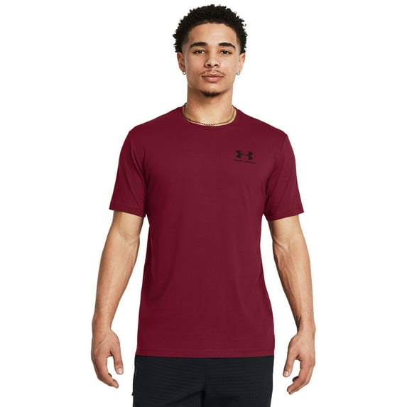 Men's Under Armour Sportstyle Tee Color: Cardinal Size: XXL