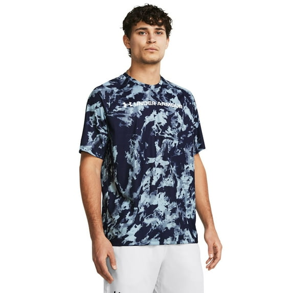 Men's UA Tech ABC Camo Short Sleeve