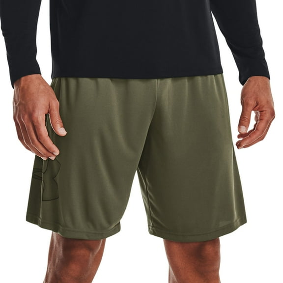 Men's Under Armour Tech Graphic Shorts Color: Marine Od Green Size: S