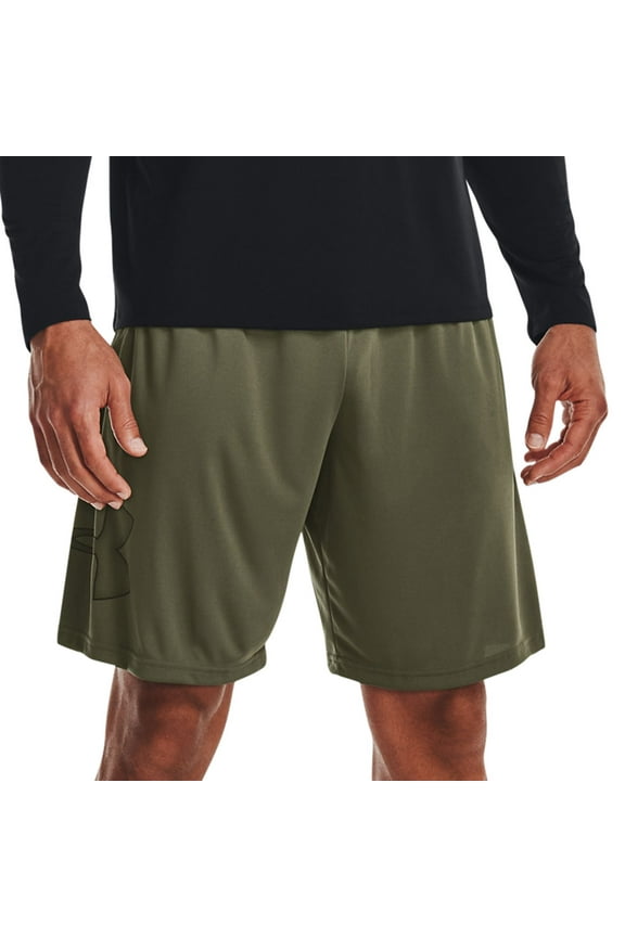 Men's Under Armour Tech Graphic Shorts Color: Marine Od Green Size: XXL