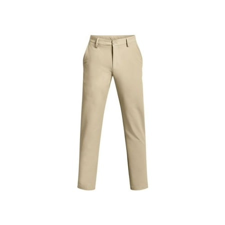 Men's Under Armour Tech Moisture-Wicking Golf Pants Color: Khaki Base Size: 32X30