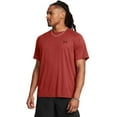 thumbnail image 1 of Men's Under Armour Tech Textured Short Sleeve Tee Color: Earthen Orange Size: XXL, 1 of 4