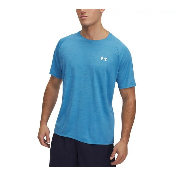 Under Armour ETHER BLUE Men's UA Tech™ Textured Performance T-Shirt, US S/P/CH