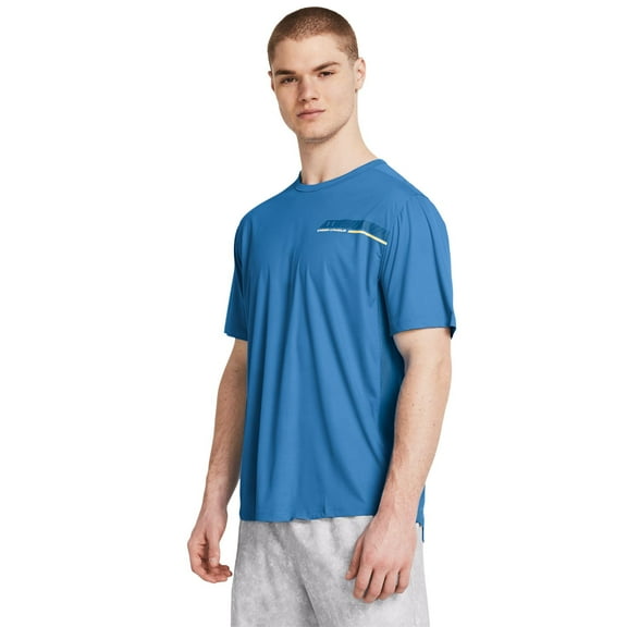 Men's Under Armour UA CoolSwitch Vented Short Sleeve Tee Color: Viral Blue Size: 4XL
