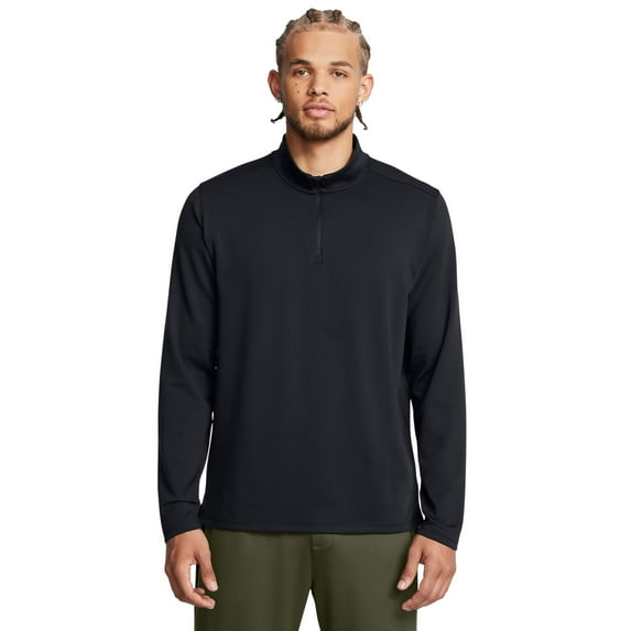 Men's Under Armour Motion Quarter Zip Top Color: Black Size: M