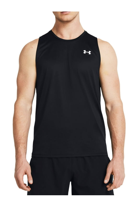 Men's Under Armour Tech™ Muscle Tank Top Color: Black Size: S