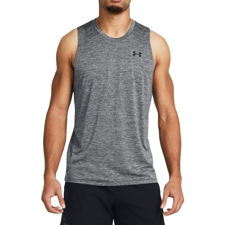 Men s Under Armour UA Tech Muscle Tank Top Color Castlerock Size XL Walmart