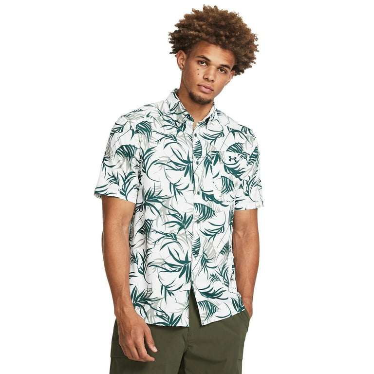Under armour button down short sleeve shirt on sale