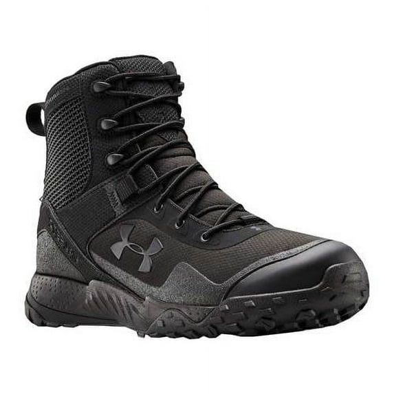 Under Armour Mens UA 7" Valsetz RTS 1.5 Side Zip Boots, Black
