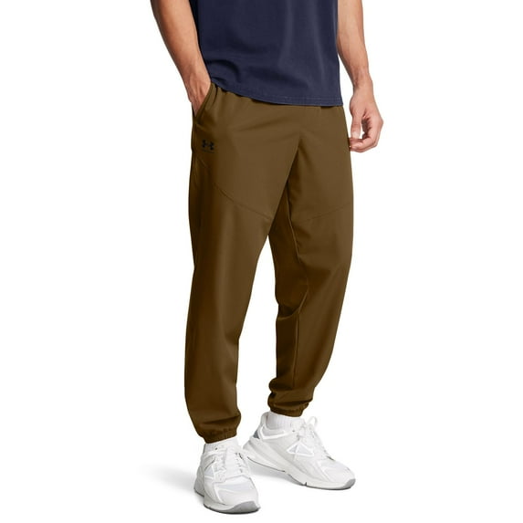 Men's Under Armour Vibe Woven Joggers Color: Coyote Size: L
