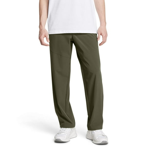 Men's Under Armour Vibe Woven Pants Color: Marine Od Green Size: S