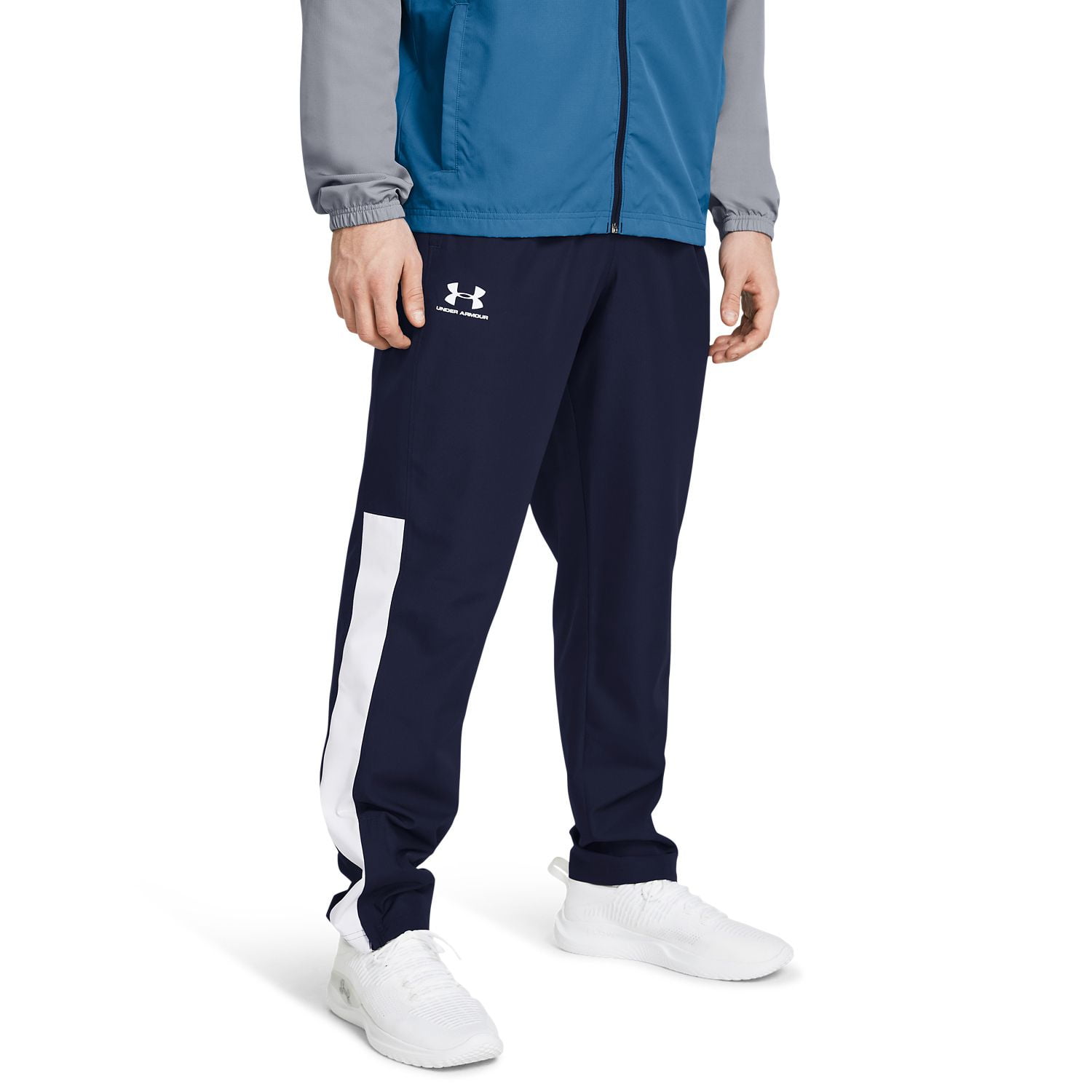 Under Armour Men's Woven Vital Workout Pants, (410) Midnight  Navy/White/Midnight Navy, 3X-Large Tall - Walmart.com
