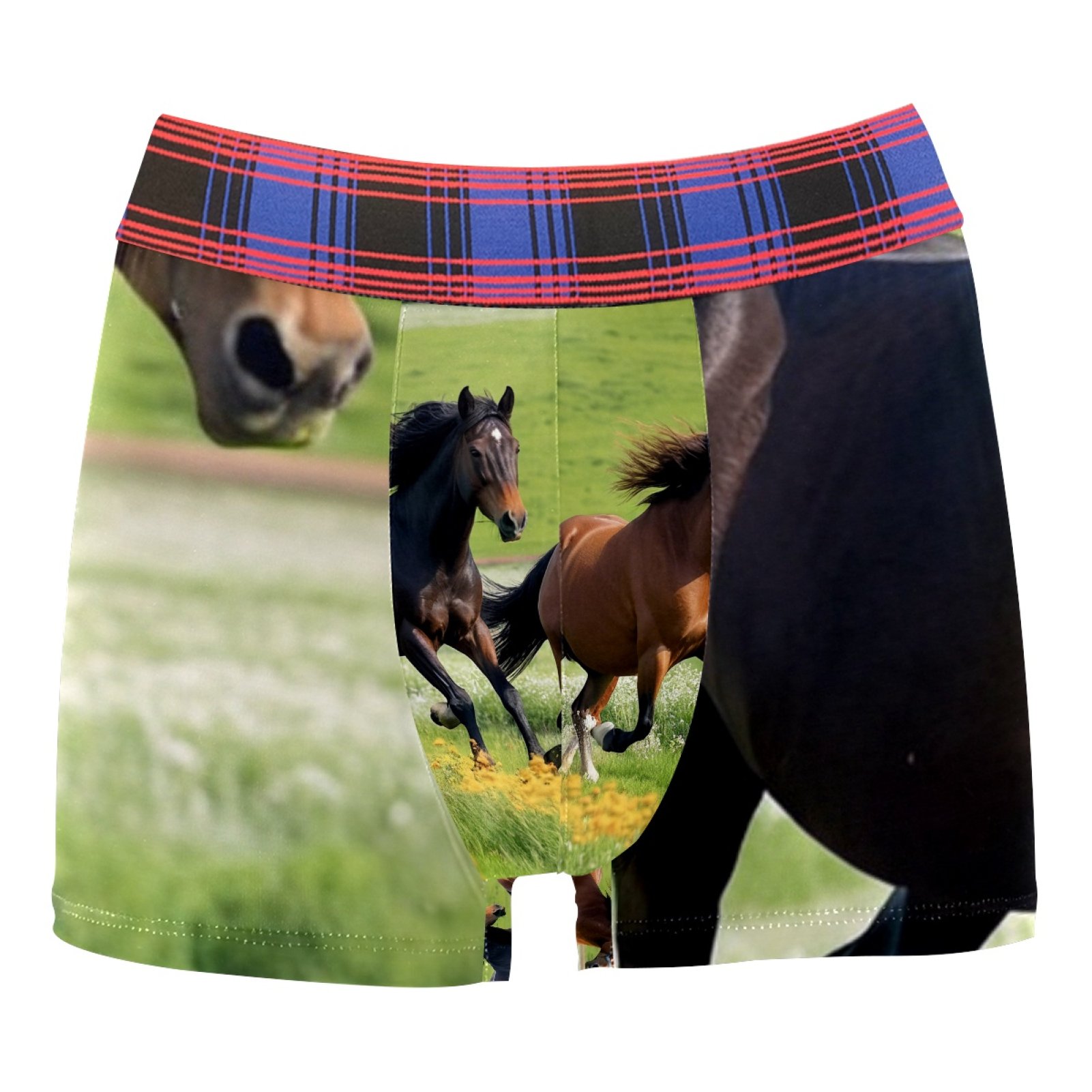 Men's Underwear Boxer Briefs Polyester Soft Underwear Boxers for Men