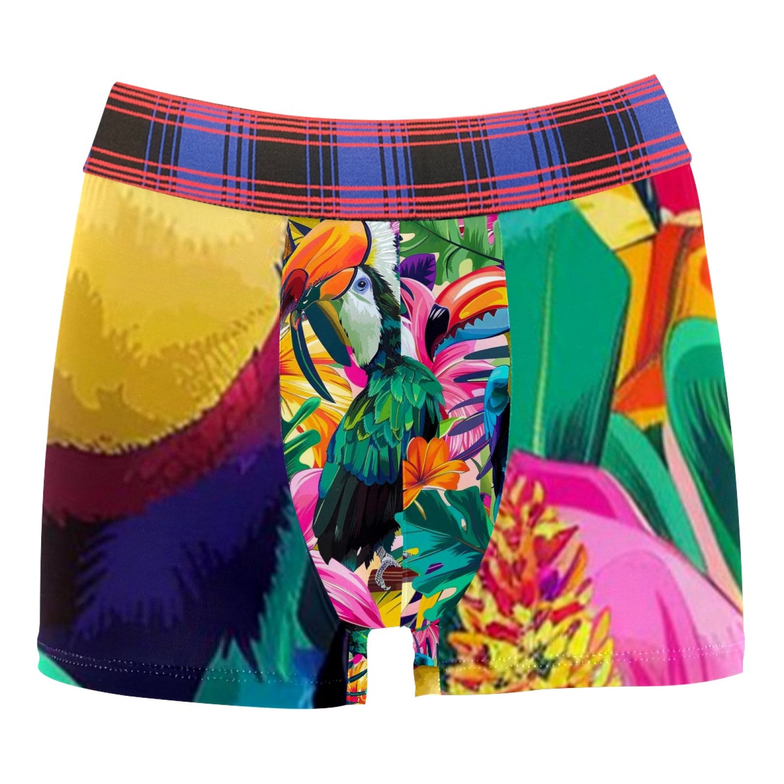 Levi’s Herren-Boxershorts »Parrot Paradise« (2er Pack) – Bequeme Baumwolle, Elastisch, Buntes Design – Sommer-Feeling