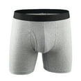 thumbnail image 1 of Men's Underwear Breathable Comfortable Mid Rise Waist Soft Lightweight Briefs for Daily Wear, 1 of 2