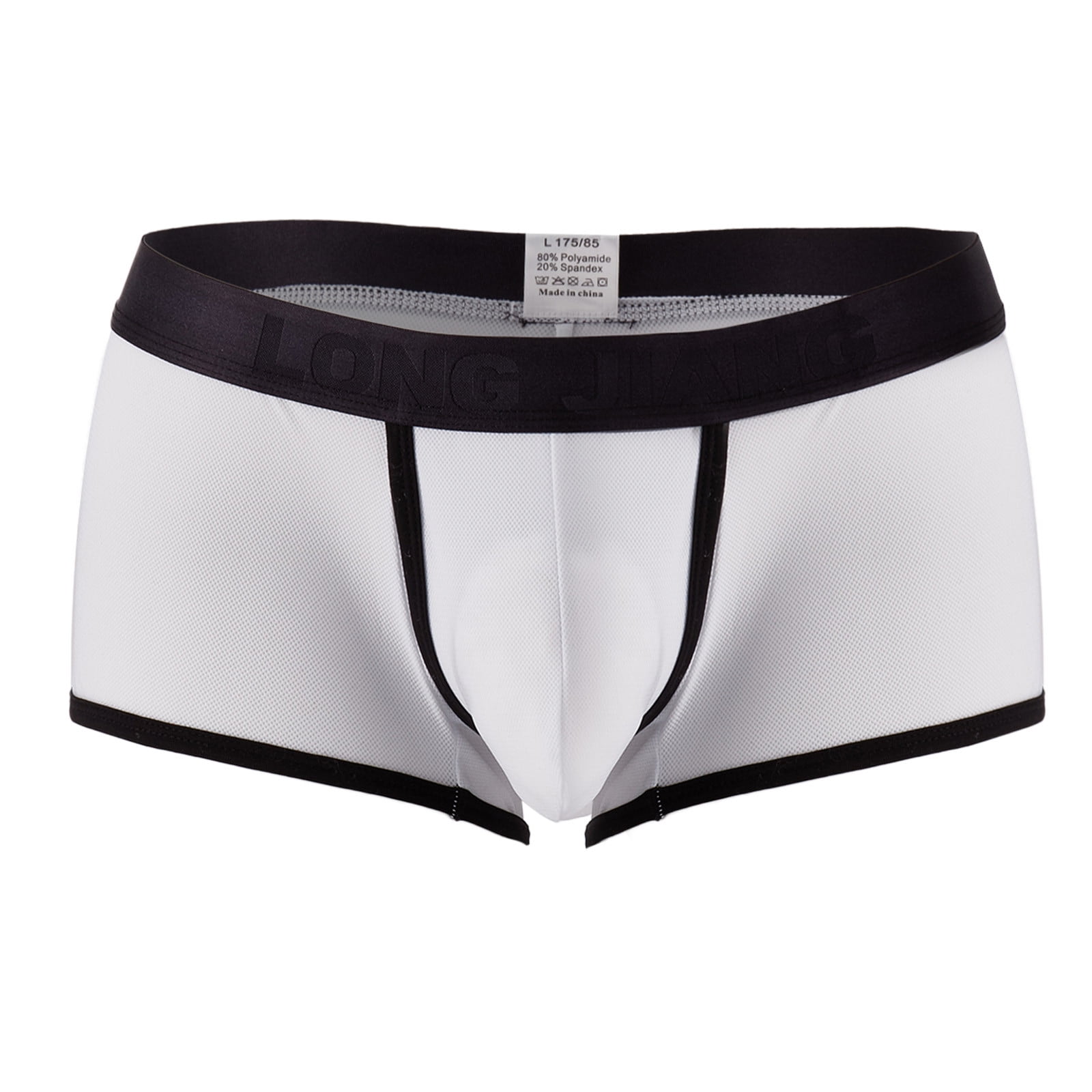Panties For Men Casual Mesh Solid Underwear Pant Separated Type