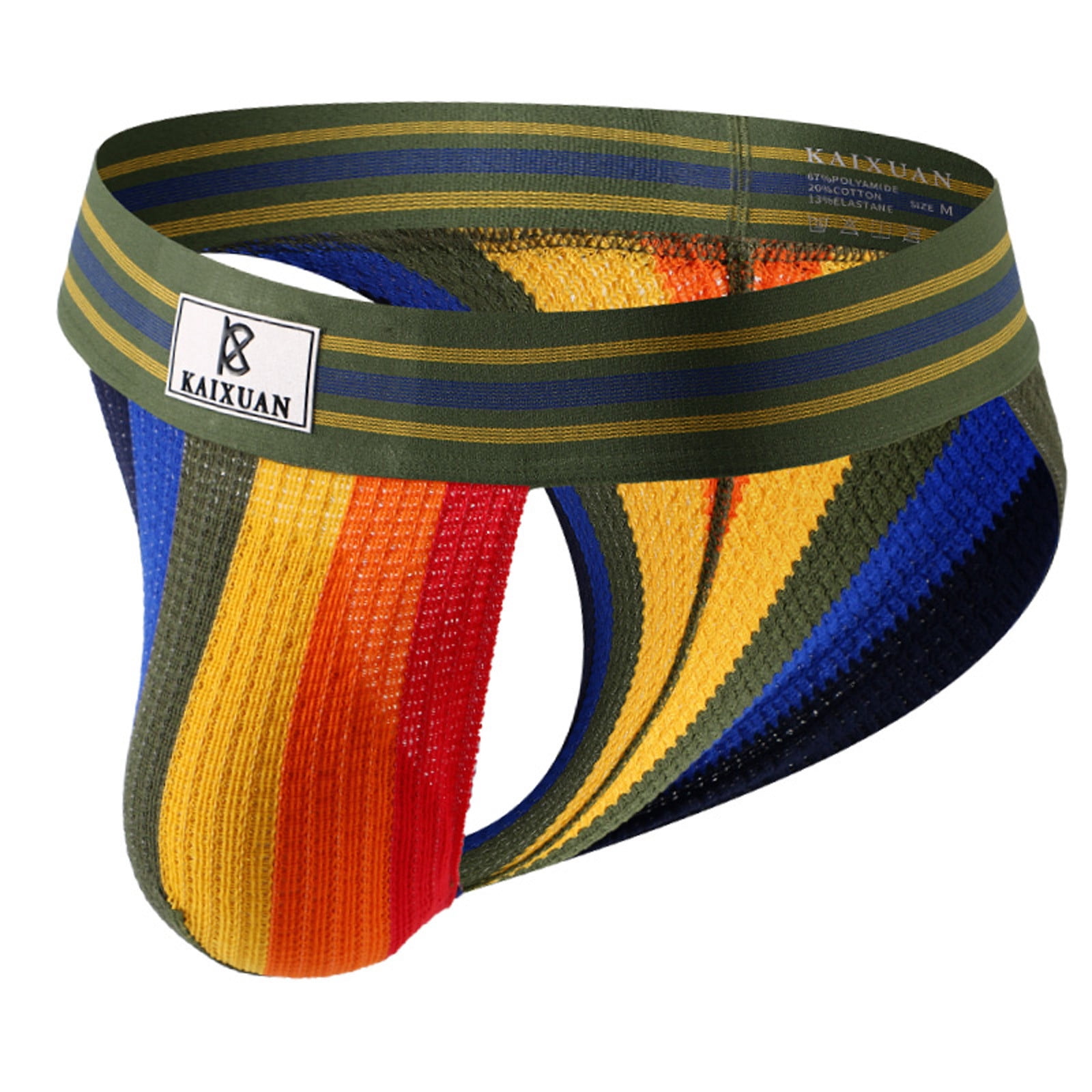 Men's Underwear Brief with Pouch Classic Jock Strap Enhancement Briefs Thongs Breathable