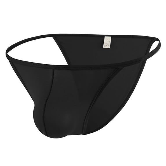 Men's Underwear Briefs Breathable Comfort Fit Underwear for Daily Wear Seamless-Feel Men’s Undergarments Black 3XL