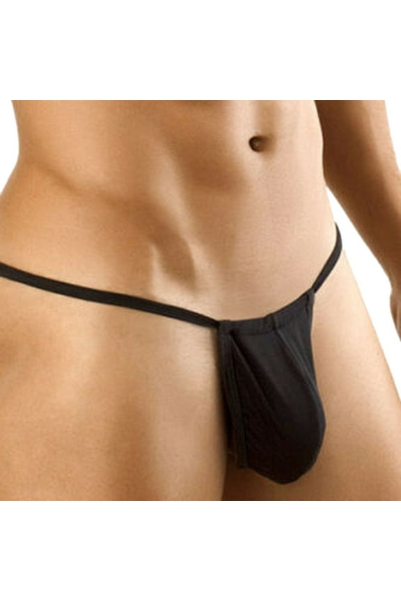 Men's Underwear Briefs T-back Thin Thong Low-Waisted Comfortable Underpant Saving on Clearance