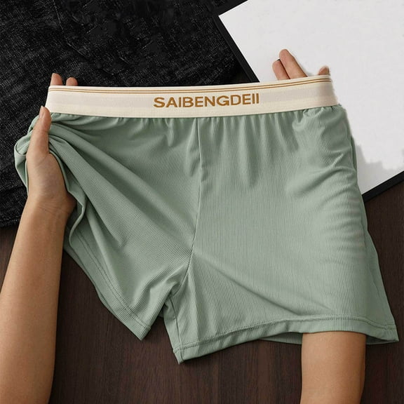 Men's Underwear Briefs White Under $5 Loose Breathable Sports Home Four-Corner Pants Flat-Corner Underwear Boxers