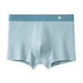thumbnail image 1 of Men's Underwear Boxers Brief Under $5 3XL Digital Solid Breathable Close Fitting Underpants Comfortable Boxers, 1 of 2