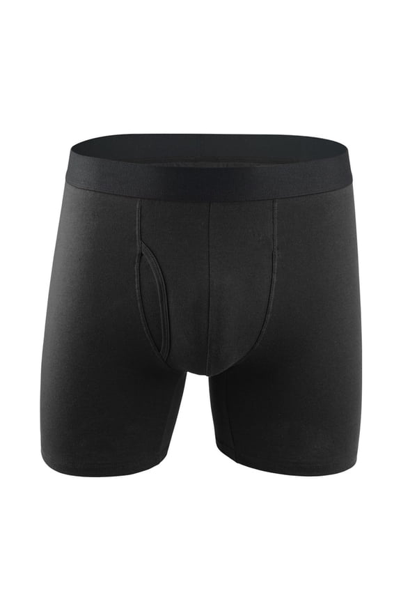 Men's Underwear Comfortable Breathable Mid Rise Boyshorts for All-Day Wear Soft and Supportive Inner Design