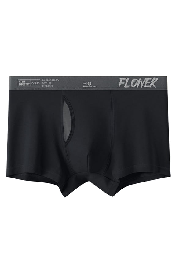 Men's Underwear Comfortable Mid Rise Briefs With Color Block Design And Letter Detailing For Everyday Wear Breathable And Wicking Fabric For All Seasons