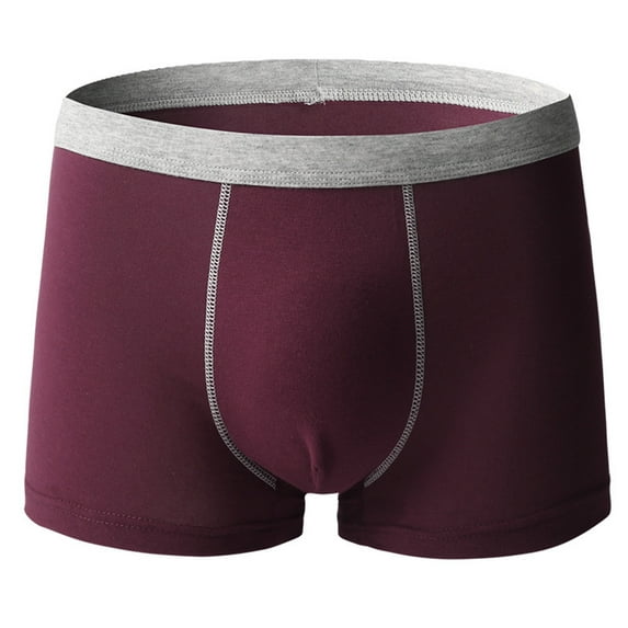 Men's Underwear Men Boxer Briefs Pants Mens Boxer Briefs Trunks Breathable Underpants Pouch Men's Underwear Boxer Briefs for Men