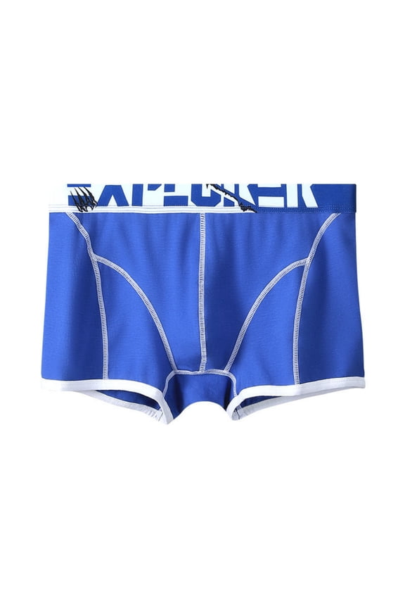 Men's Underwear: Pure Cotton Breathable Boxer Shorts - Stylish Personalized Patterns (2-Pack)