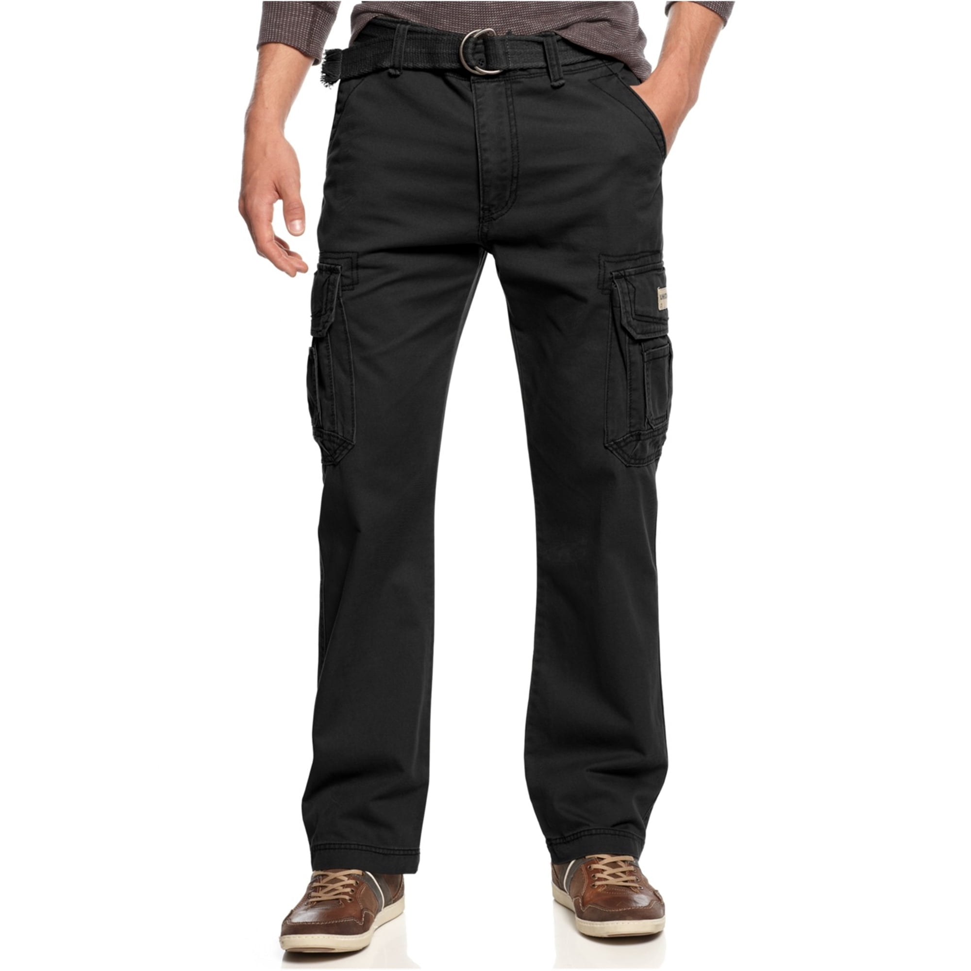 Men's Unionbay Cargo Survivor Pants Color: Black Size: 42X30 Men's Unionbay Cargo Survivor Pants Color: Black Size: 42X30