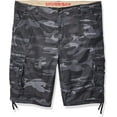 thumbnail image 1 of Men's UNIONBAY Cordova Messenger Belted Cargo Shorts Color: Black Camo Size: 40, 1 of 3
